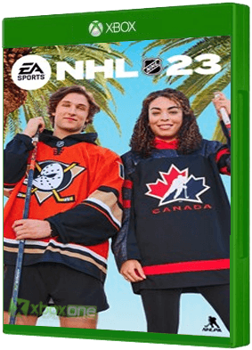 NHL 23 boxart for Xbox Series