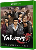 Yakuza 5 Remastered Xbox One Cover Art